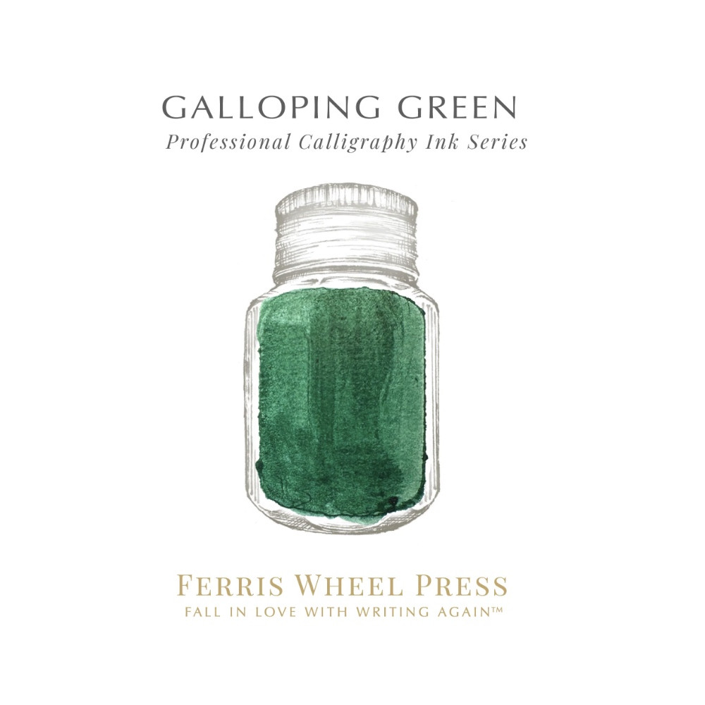 Waterproof ink - Ferris Wheel Press - Galloping Green 28 ml