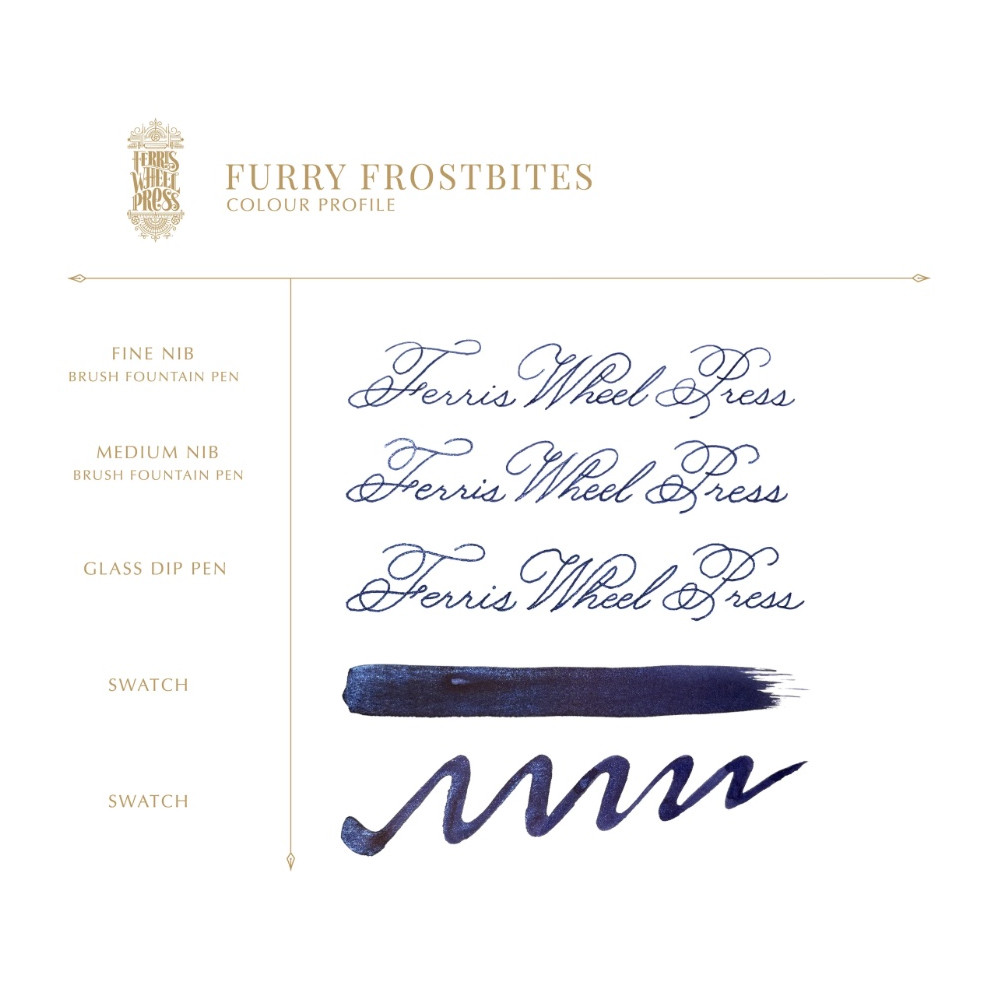 Atrament FerriTales Bestiary Series - Ferris Wheel Press - Furry Frostbites 20 ml