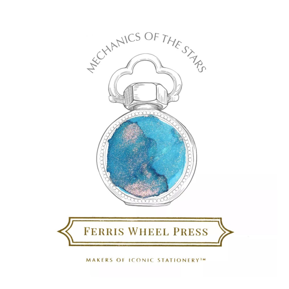 Calligraphy ink - Ferris Wheel Press - Mechanics of the Stars 38 ml