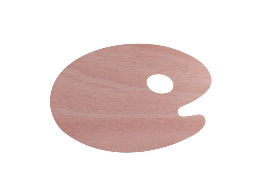 Wooden painting palette - Happy Color - 20 x 30 cm