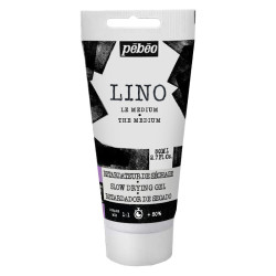 Medium żelowe opóźniające do linorytu Lino - Pébéo - 80 ml