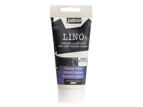 Farba tusz do linorytu Lino - Pébéo - Duochrome Violet Green 80 ml