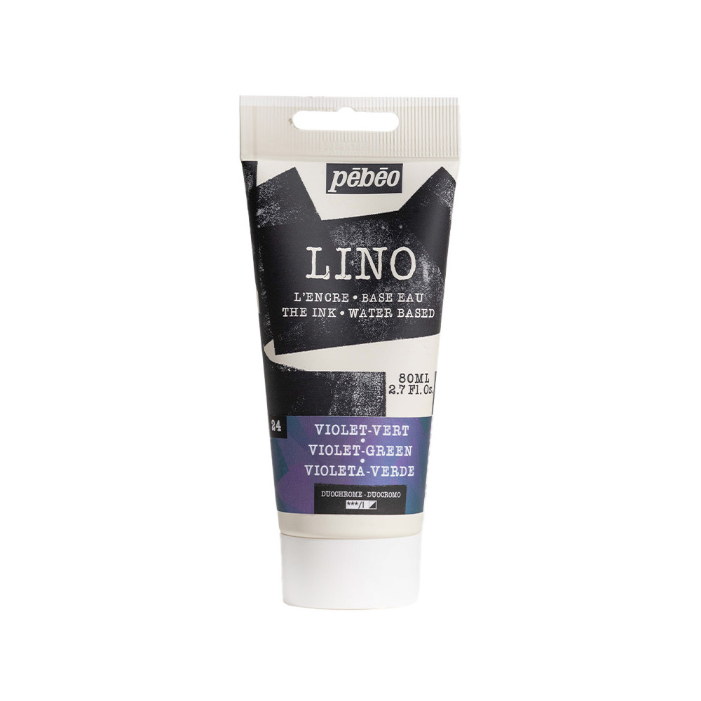 Farba tusz do linorytu Lino - Pébéo - Duochrome Violet Green 80 ml