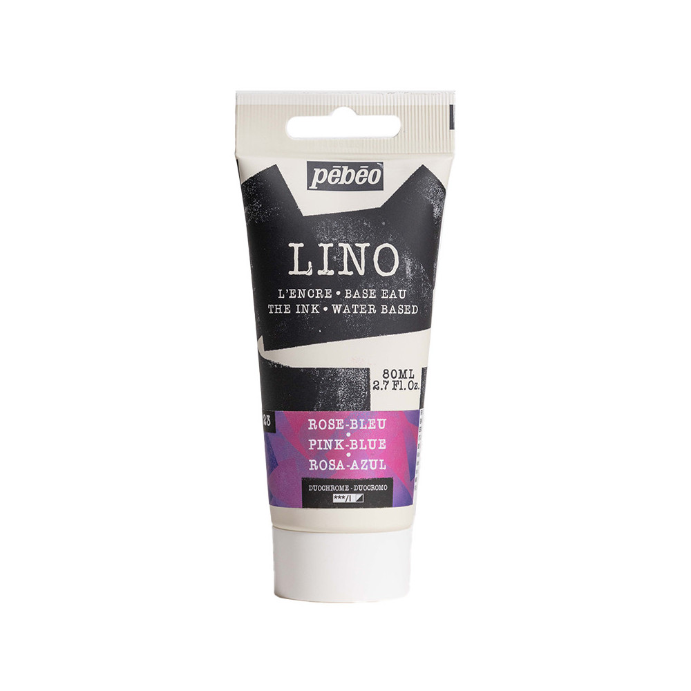 Block Printing Ink - Pébéo - Duochrome Pink Blue 80 ml