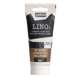 Block Printing Ink - Pébéo - Antique Gold 80 ml