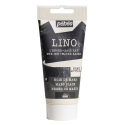 Block Printing Ink - Pébéo - Mars Black 80 ml