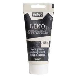Block Printing Ink - Pébéo - Cosmos Black 80 ml