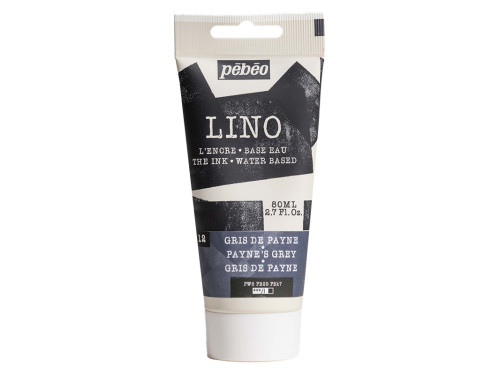 Block Printing Ink - Pébéo - Payne's Grey 80 ml