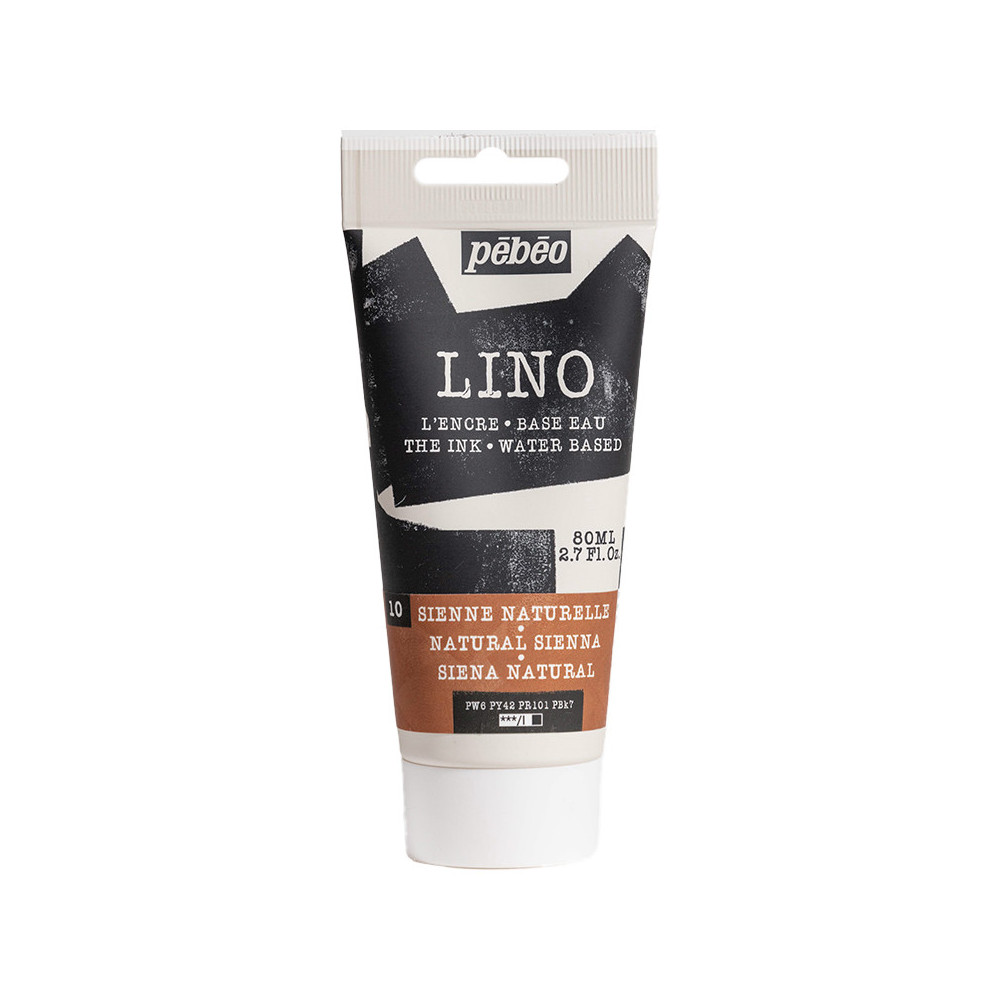 Farba tusz do linorytu Lino - Pébéo - Neutral Sienna 80 ml