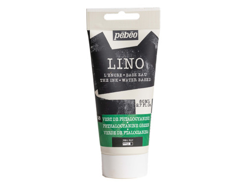 Farba tusz do linorytu Lino - Pébéo - Phthalo Green 80 ml