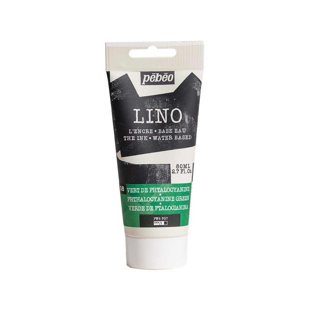 Block Printing Ink - Pébéo - Phthalo Green 80 ml