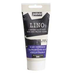 Block Printing Ink - Pébéo - Ultramarine Blue 80 ml