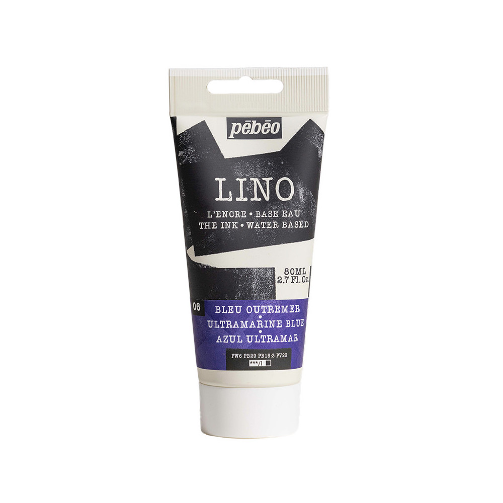 Block Printing Ink - Pébéo - Ultramarine Blue 80 ml