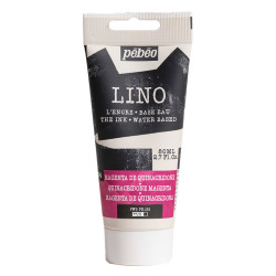 Block Printing Ink - Pébéo - Quinacridone Magenta 80 ml