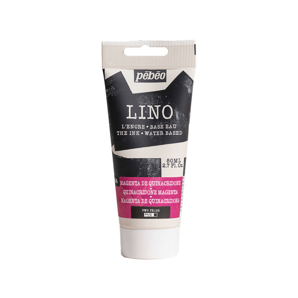 Block Printing Ink - Pébéo - Quinacridone Magenta 80 ml