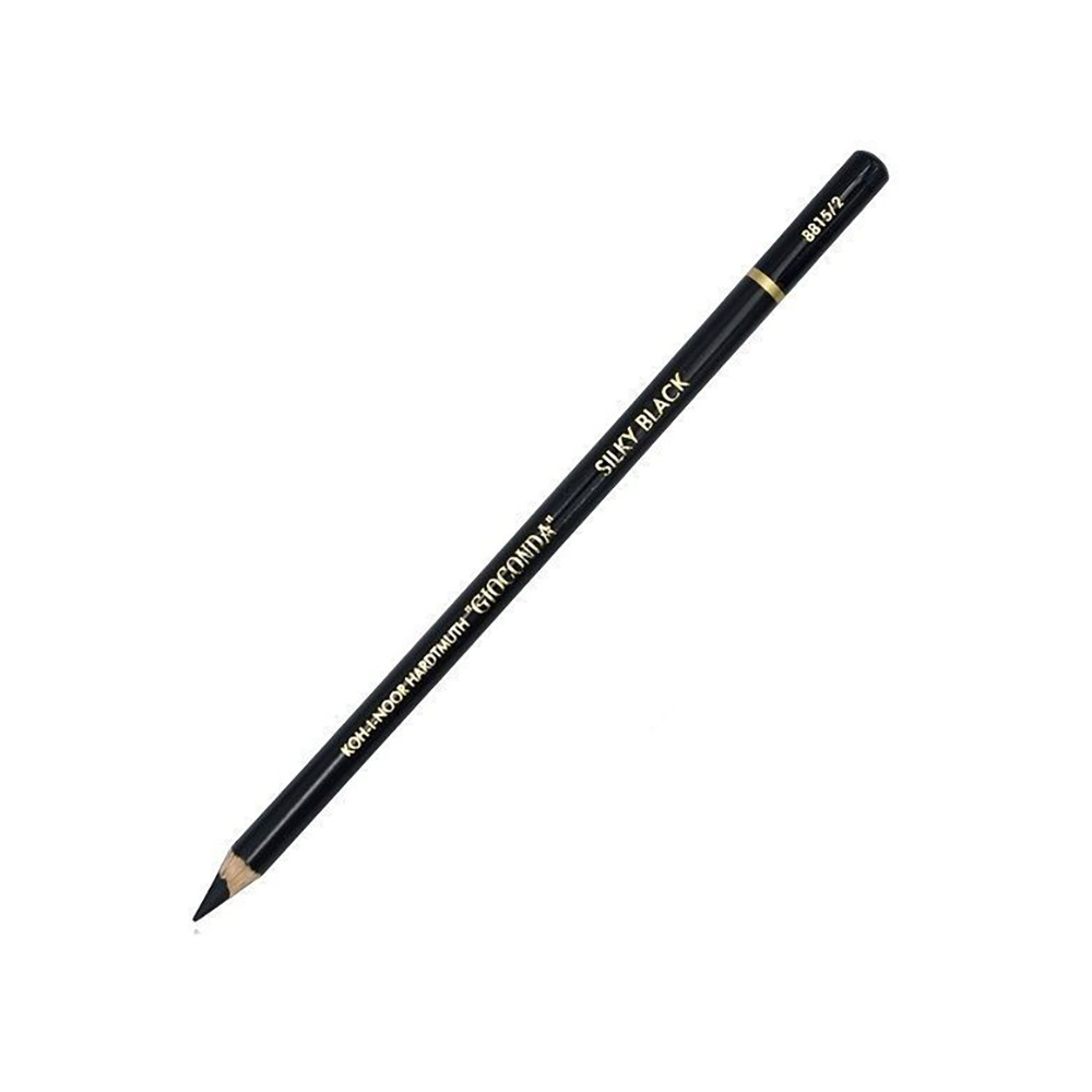 Pastele suche Gioconda w drewnie - Koh-I-Noor - 2 Silky Black