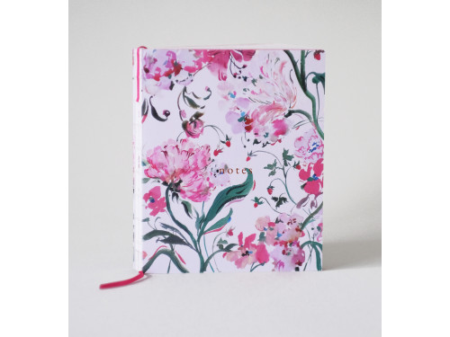 Plain notebook Botanica 14,5 x 18 cm - Muska
