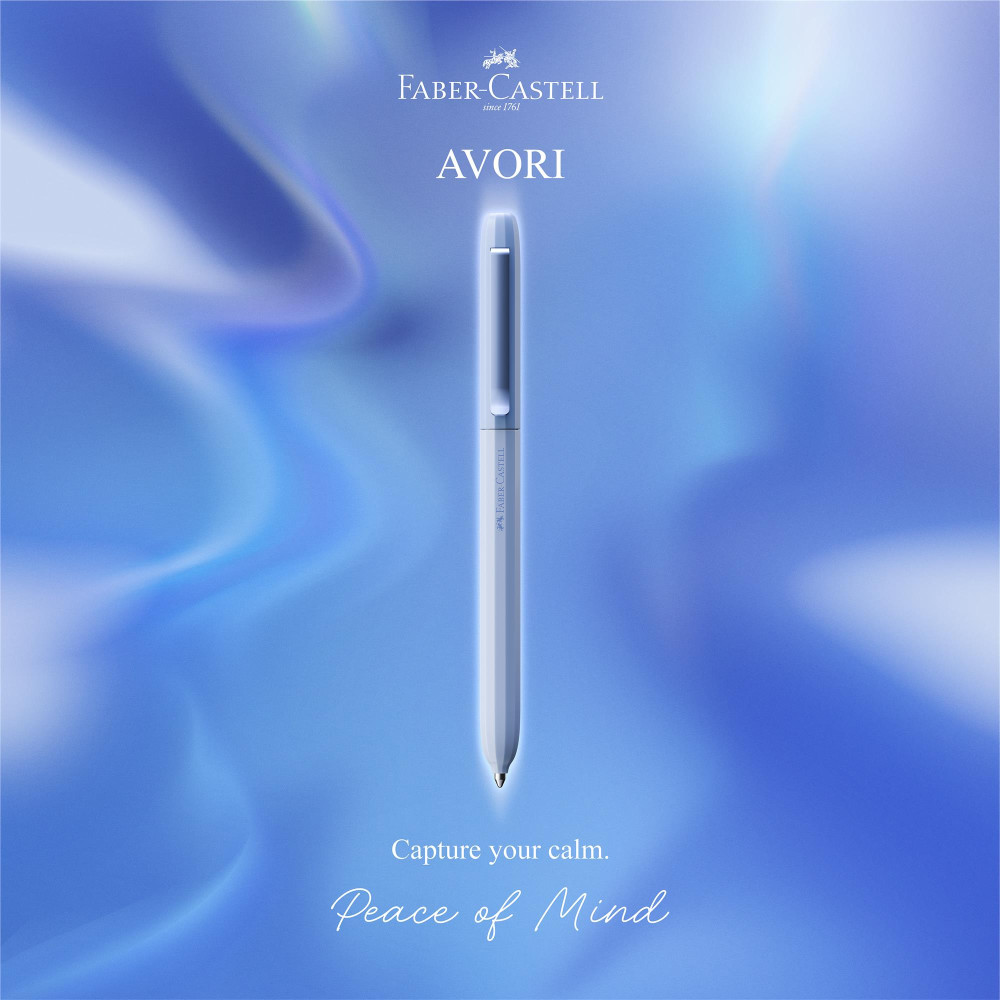 Długopis Avori M z etui - Faber-Castell - Peace of Mind