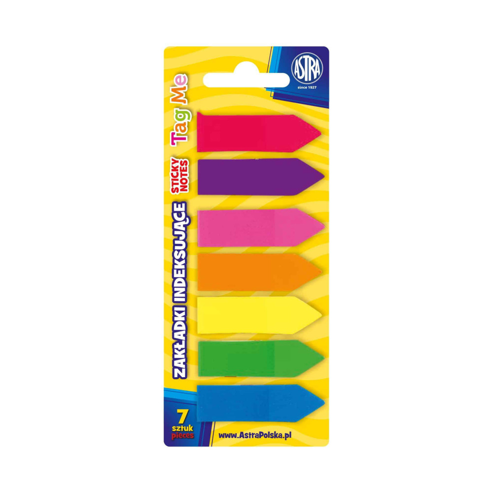 Index sticky notes - Astra - 7 colors