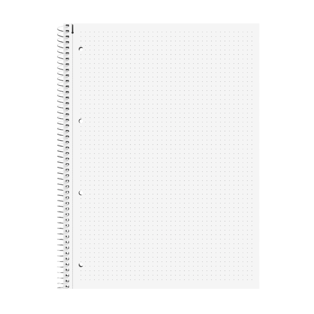Spiral dotted notebook Student Lew A4 - Brunnen - 90 g/m2 80 sheets