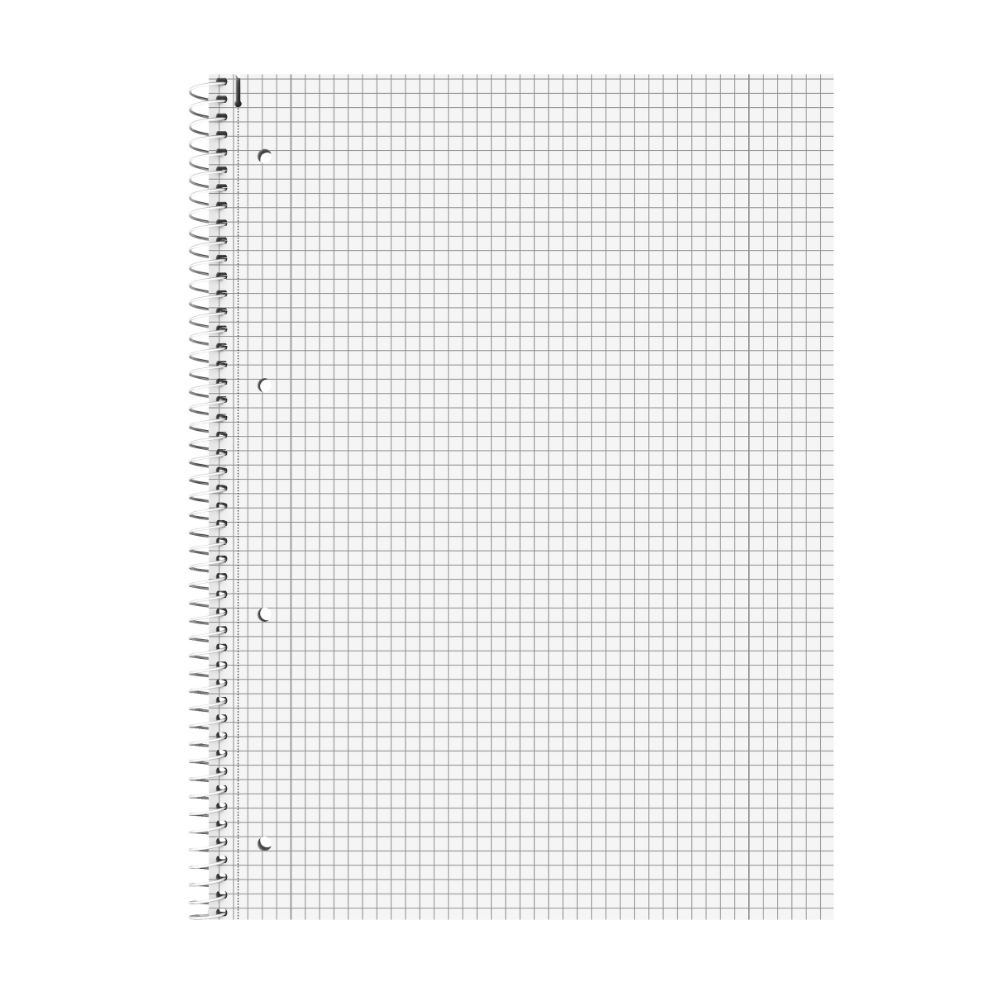 Spiral squared notebook Student Octopus A4 - Brunnen - 90 g/m2 80 sheets