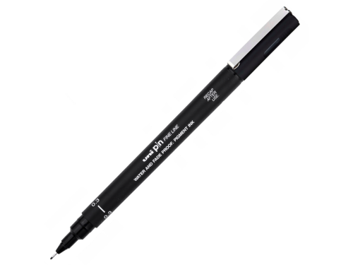 Fineliner Pen Pin 200 - Uni - black, 0,03 mm