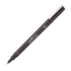 Fineliner Pen UNI PIN 001-200 dark grey