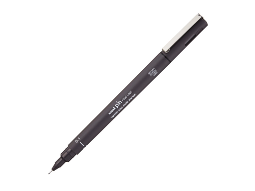 Fineliner Pen UNI PIN 001-200 dark grey