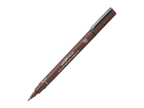 Fineliner Pen Pin Brush 200 - Uni - sepia