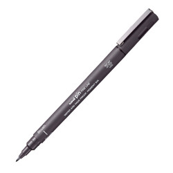 Fineliner Pen Pin Brush 200 - Uni - dark grey