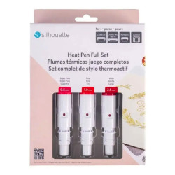 Heat Pen advanced full set - Silhouette - 3 pcs.