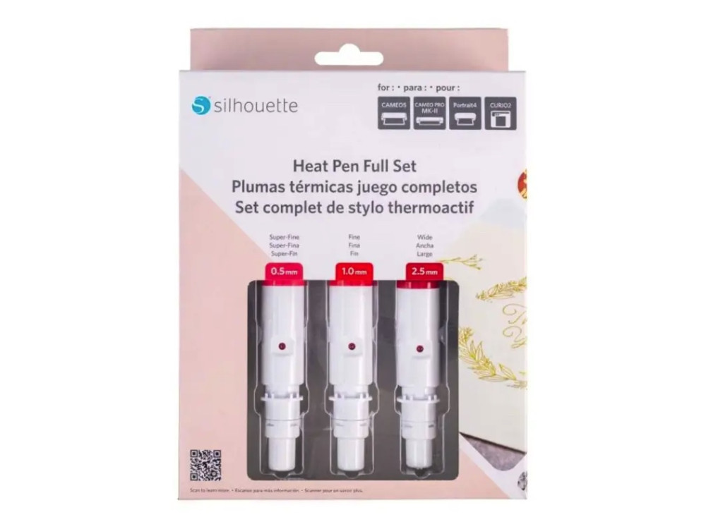 Heat Pen advanced full set - Silhouette - 3 pcs.