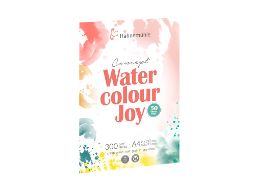 Watercolour Joy paper pad A4 - Hahnemühle - 300 g 50 sheets