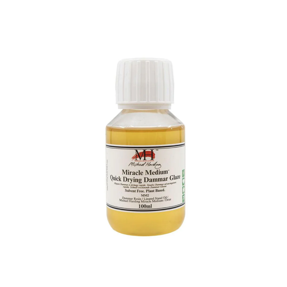 Medium dammarowe szybkoschnące Miracle MM2 - Michael Harding - 100 ml