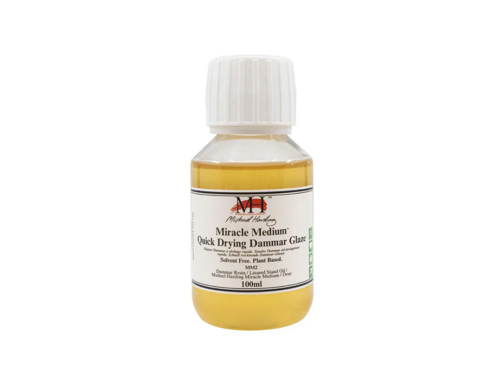 Quick drying dammar glaze Miracle Medium MM2 - Michael Harding - 100 ml