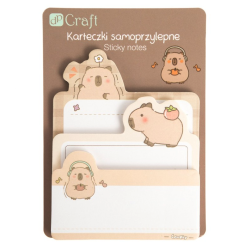 Sticky notes Capybara - DpCraft - 30 pcs.