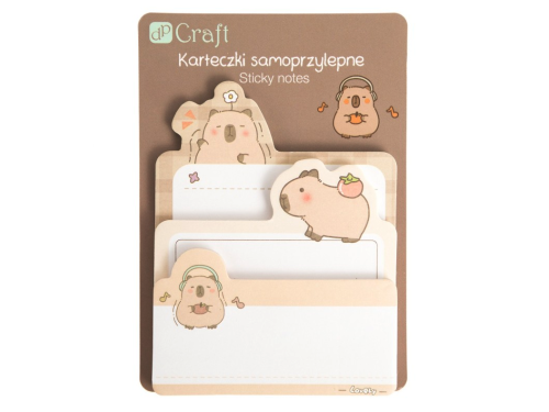 Sticky notes Capybara - DpCraft - 30 pcs.
