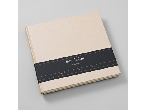 Księga gości Heritage Line Metallic - Semikolon - Satin Champagne
