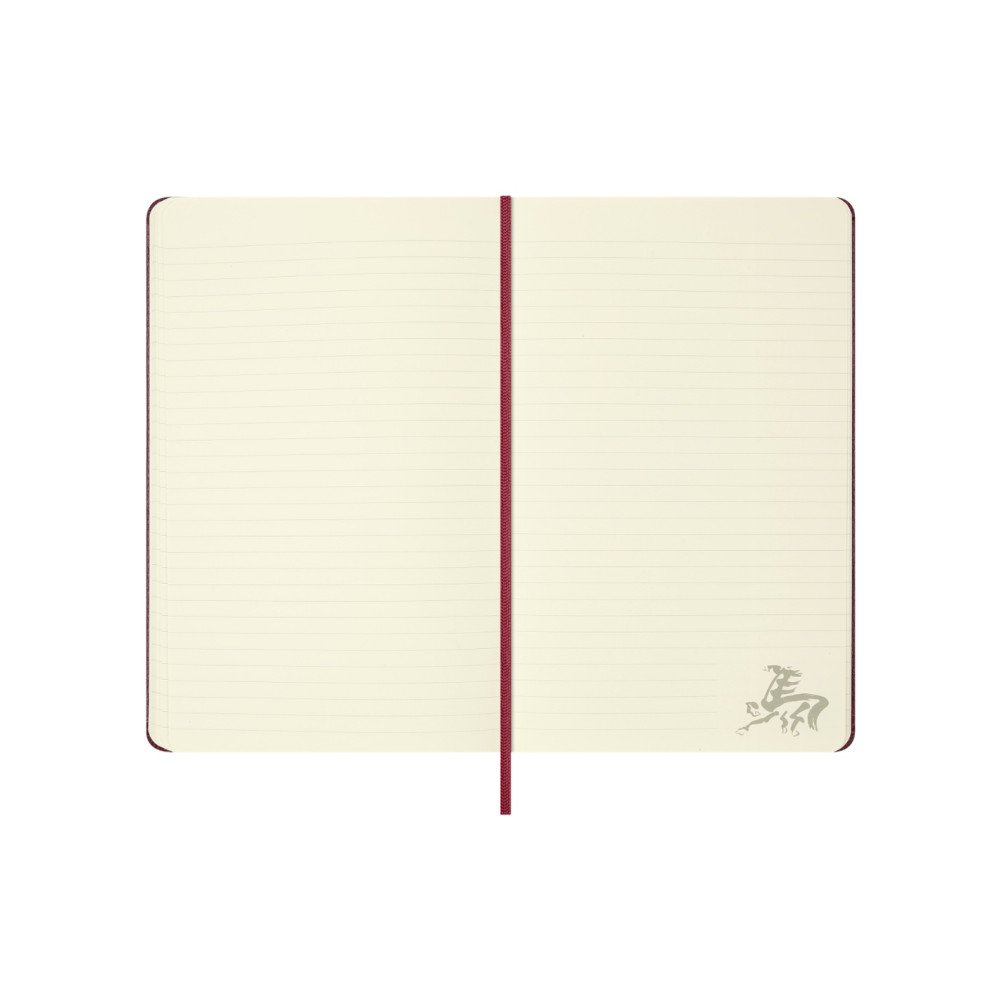 Ruled notebook 2026 Year of the Horse Vegea Box - Moleskine
