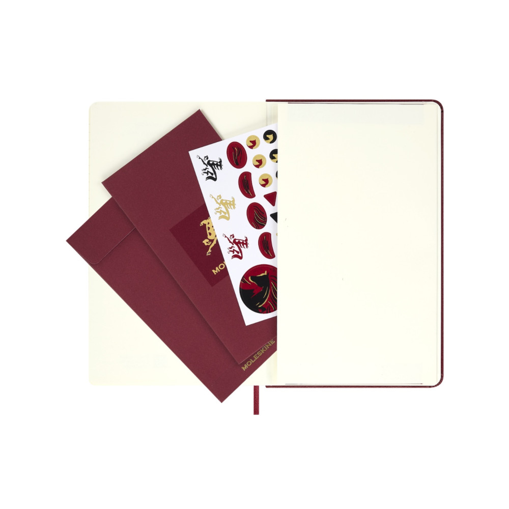 Ruled notebook 2026 Year of the Horse Vegea Box - Moleskine