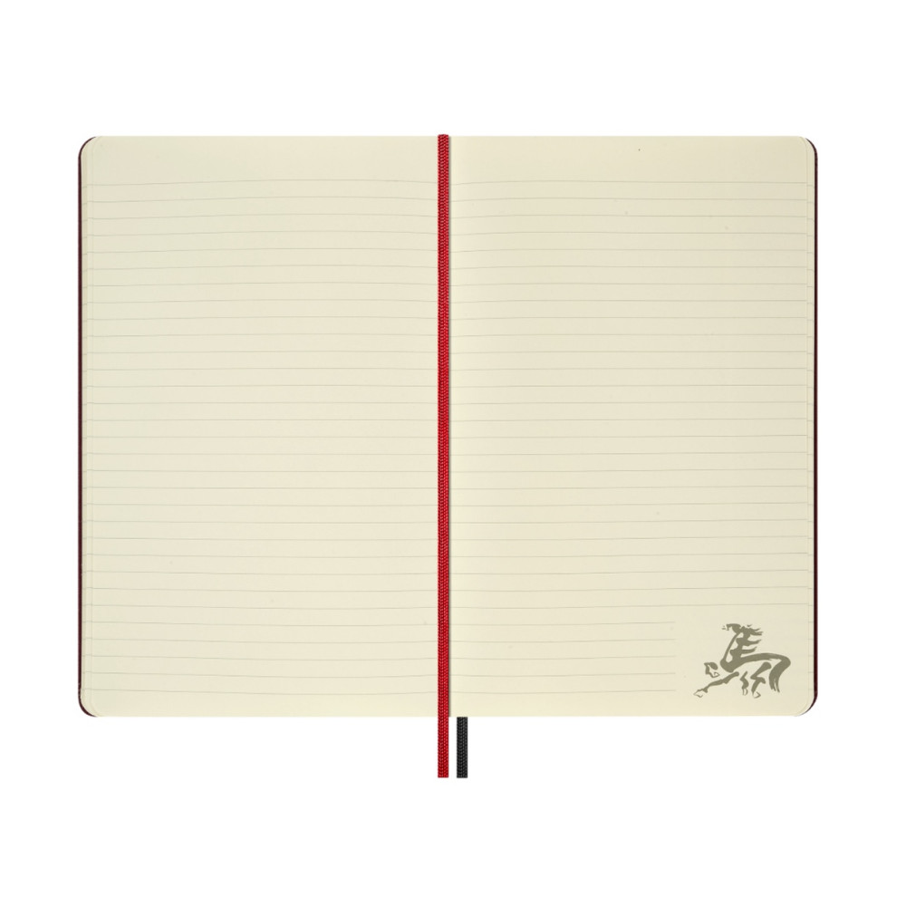 Ruled notebook 2026 Year of the Horse Box - Moleskine - Red Fire Horse