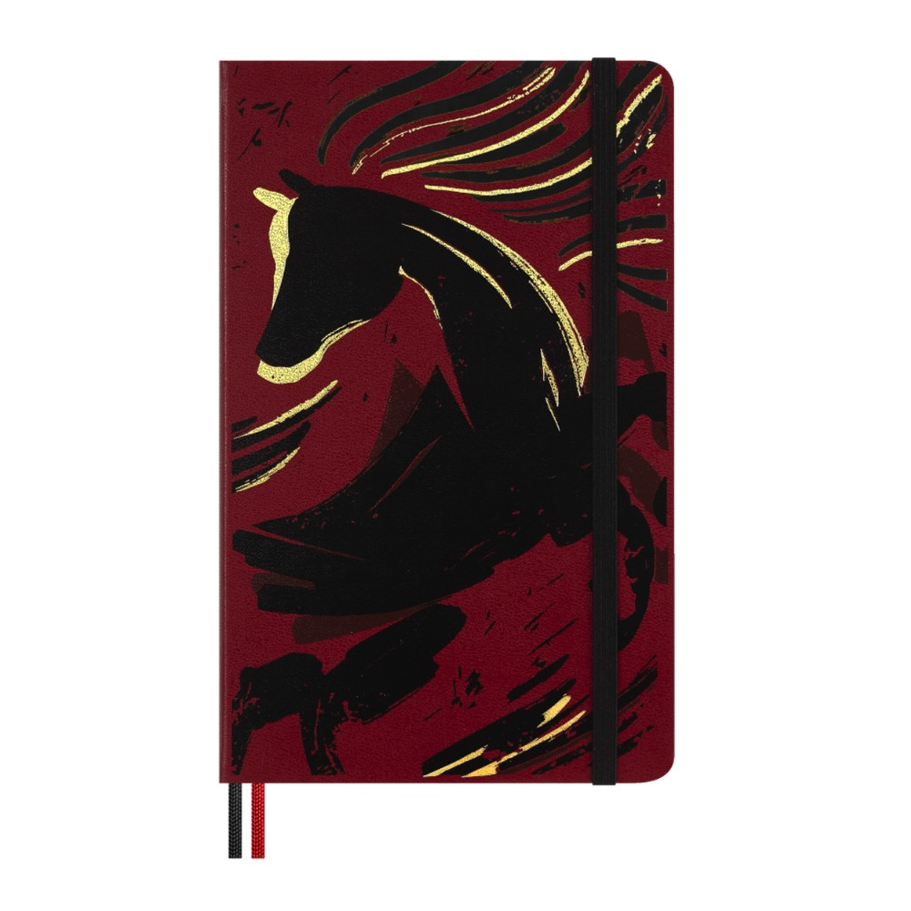 Ruled notebook 2026 Year of the Horse - Moleskine - Red Fire Horse