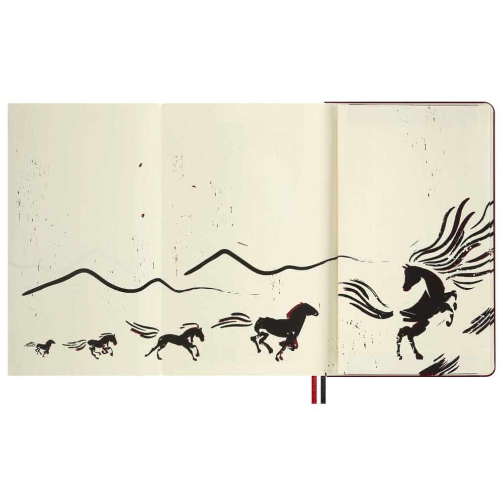 Ruled notebook 2026 Year of the Horse - Moleskine - Red Fire Horse
