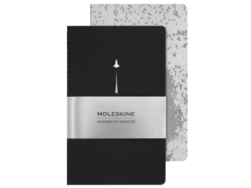 Set of plain NASA-inspired Limited Edition journals - Moleskine - 2 pcs.