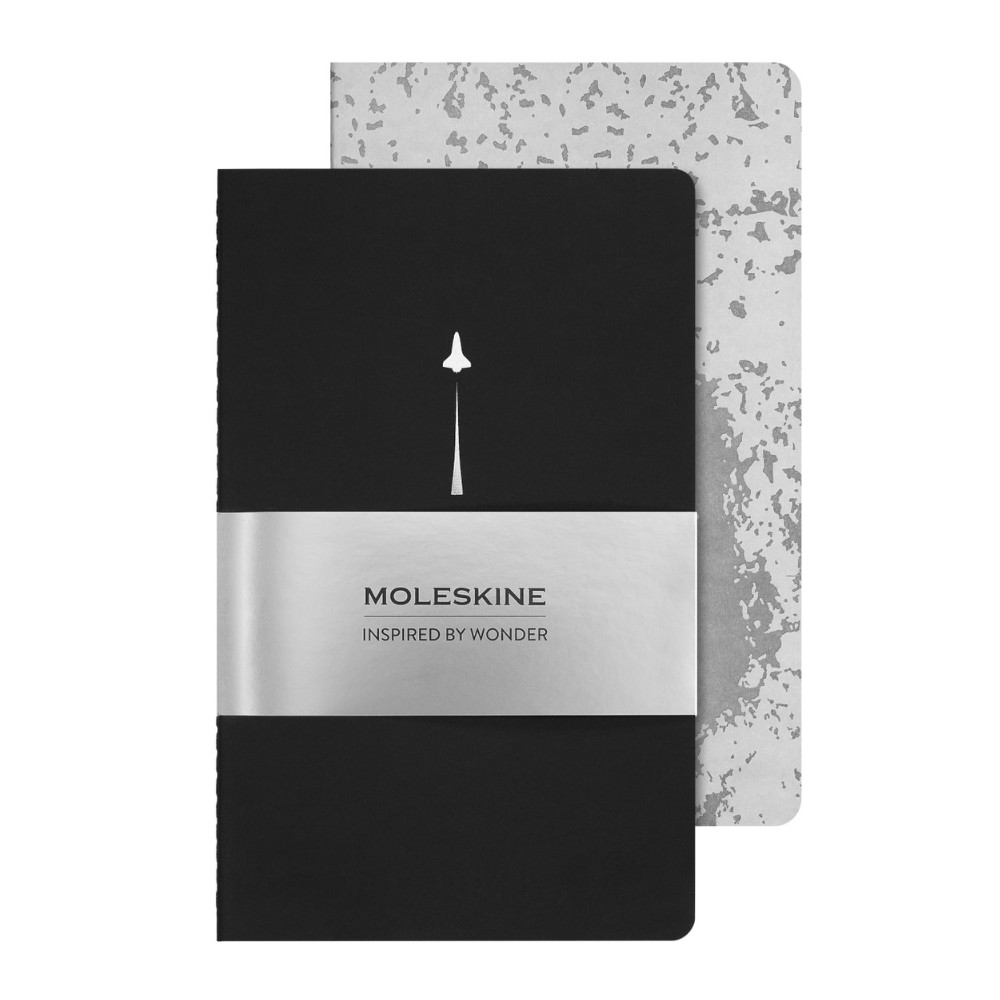 Set of plain NASA-inspired Limited Edition journals - Moleskine - 2 pcs.