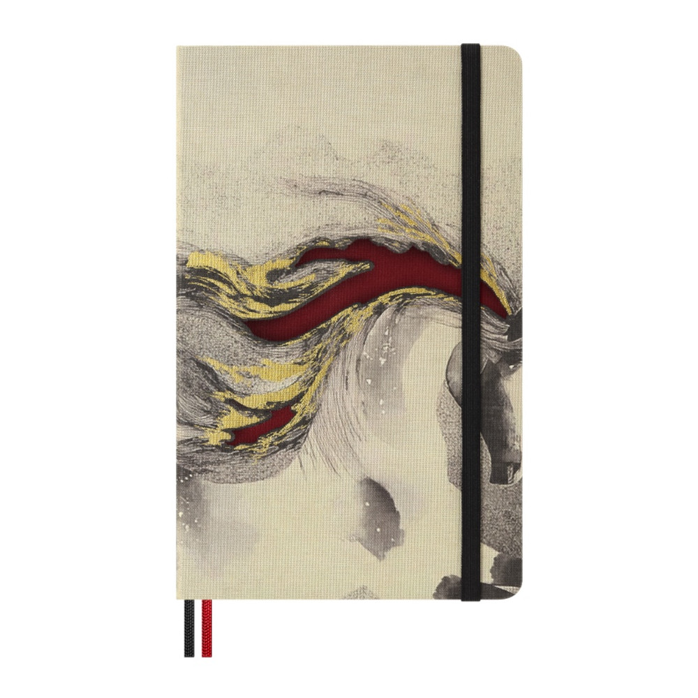 Ruled notebook 2026 Year of the Horse Box - Moleskine - White Fire Horse