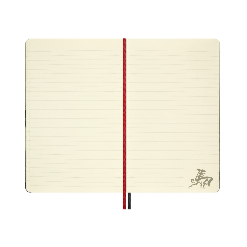 Notatnik w linie 2026 Year of the Horse Box - Moleskine - White Fire Horse