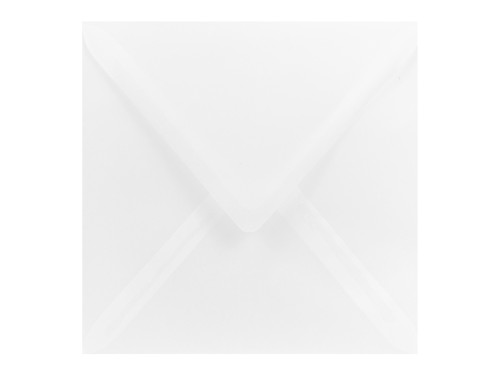 Cleartrans transparent envelope 110 g - K4 White
