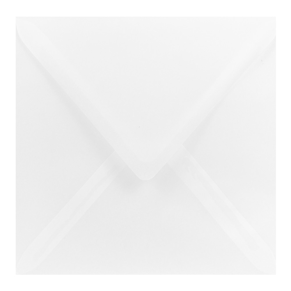 Cleartrans transparent envelope 110 g - K4 White