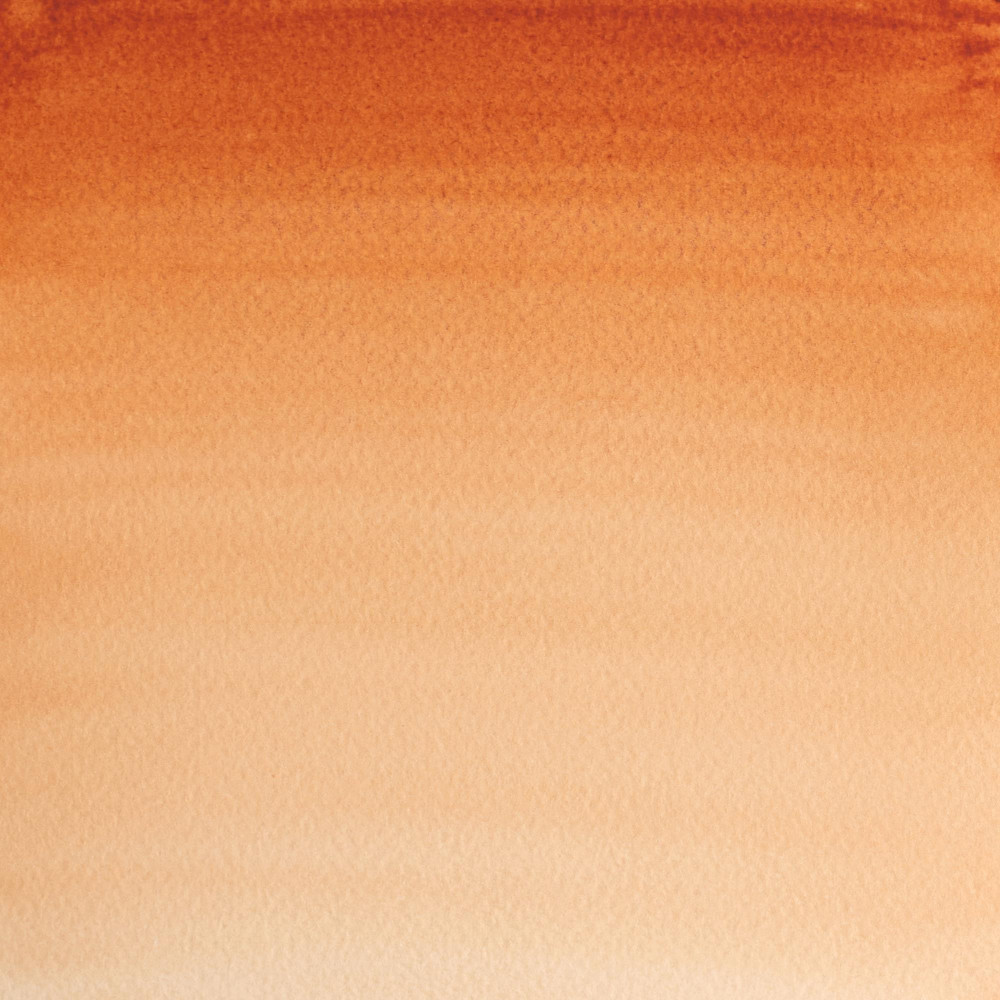 Professional Watercolor half-pan - Winsor & Newton - Burnt Sienna